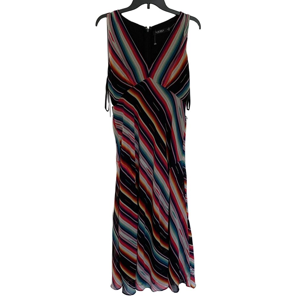 Lauren Ralph Lauren Women’s NWOT multicolor striped dress size 10